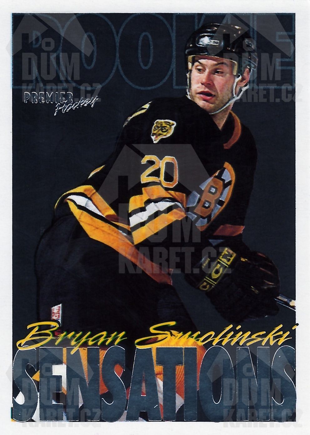 Bryan Smolinski - 1994/95 Topps Premier Series I. Hockey - Sensations - #196