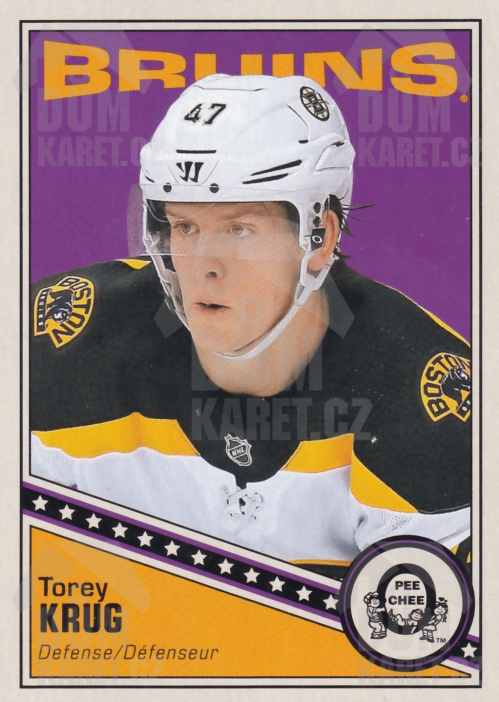 Torey Krug - 2019/20 O-Pee-Chee Hockey - Retro - #341