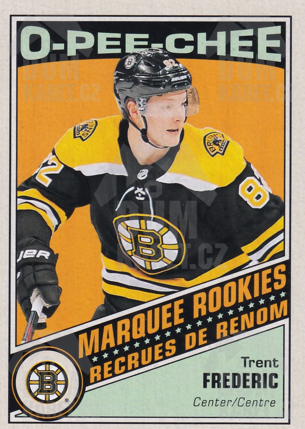 Trent Frederic - 2019/20 O-Pee-Chee Hockey - Marquee Rookies - #512
