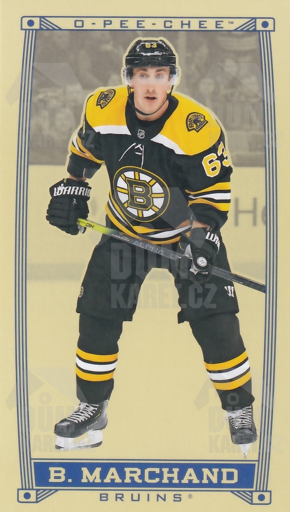 Brad Marchand - 2019/20 O-Pee-Chee Hockey - Caramel Mini - #C-24