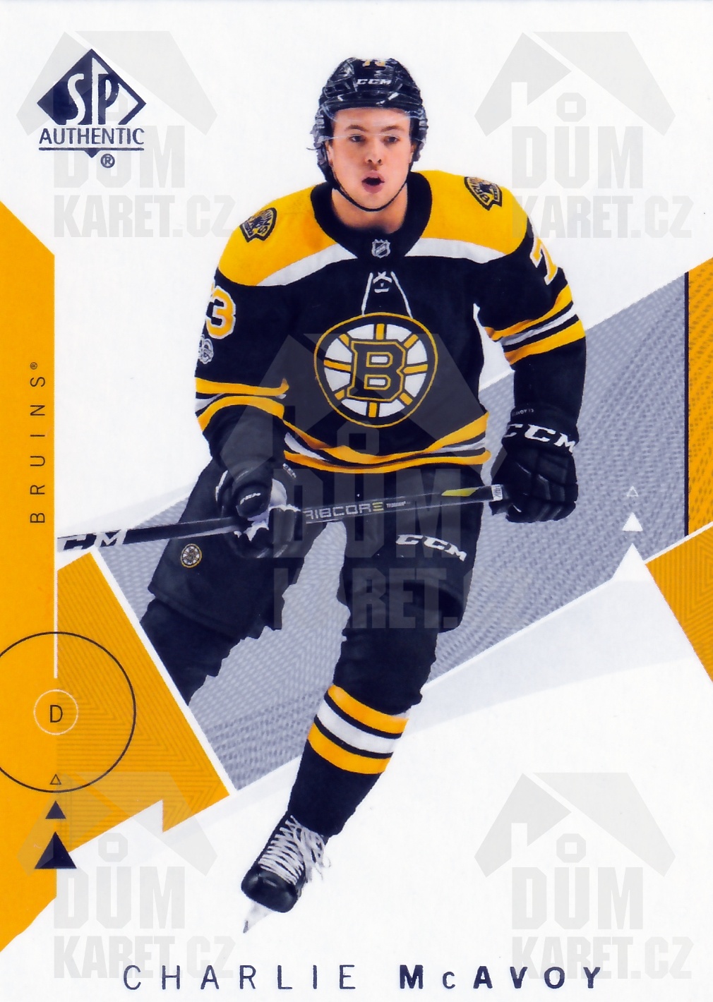 Charlie McAvoy - 2018/19 SP Authentic Hockey - #59