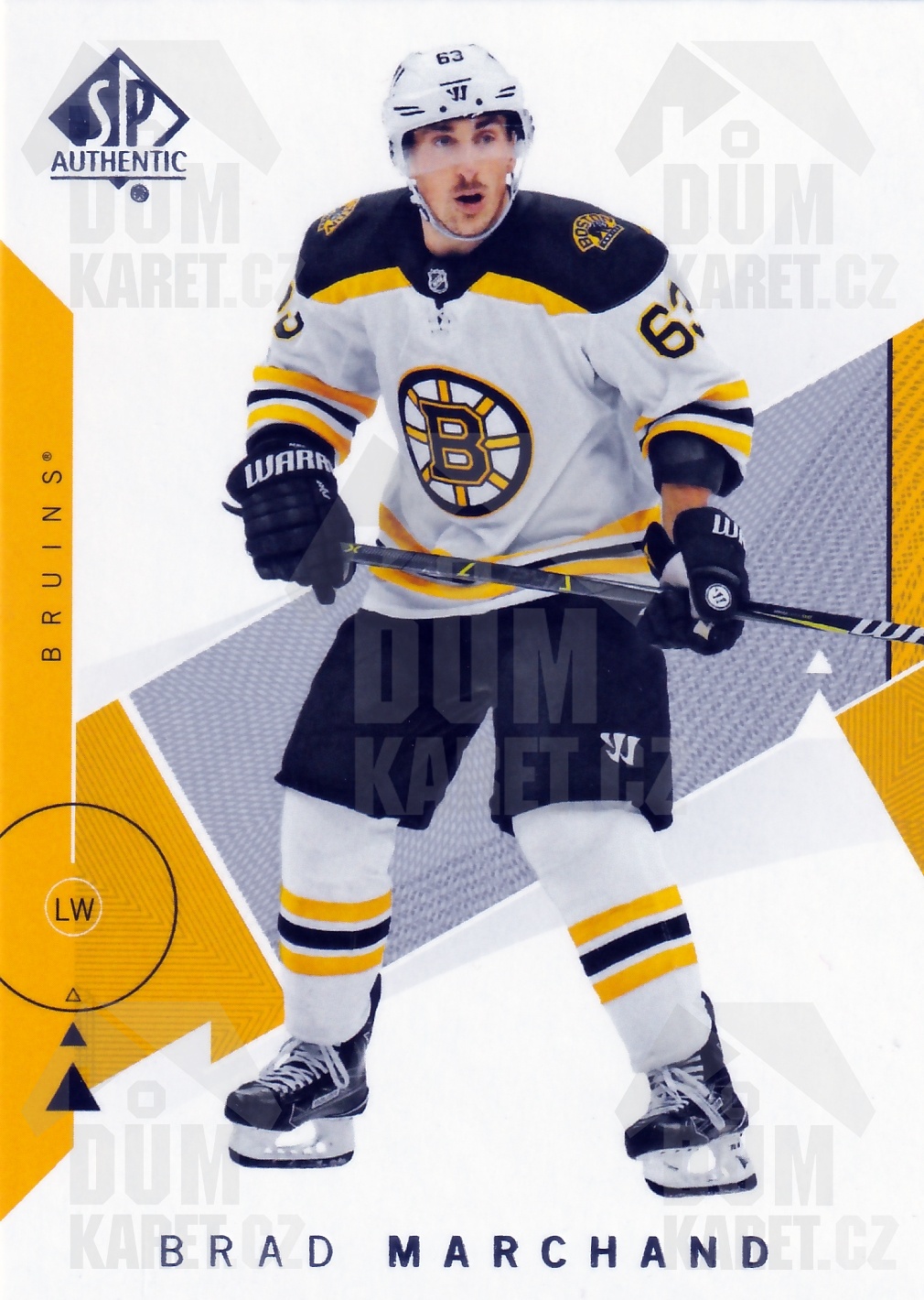 Brad Marchand - 2018/19 SP Authentic Hockey - #89