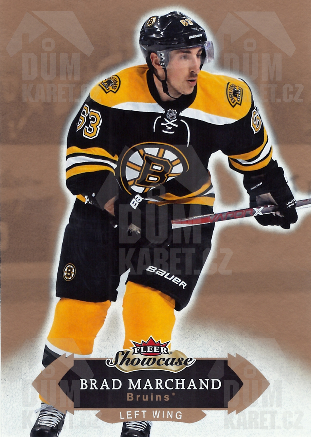 Brad Marchand - 2016/17 Fleer Showcase Hockey - #80