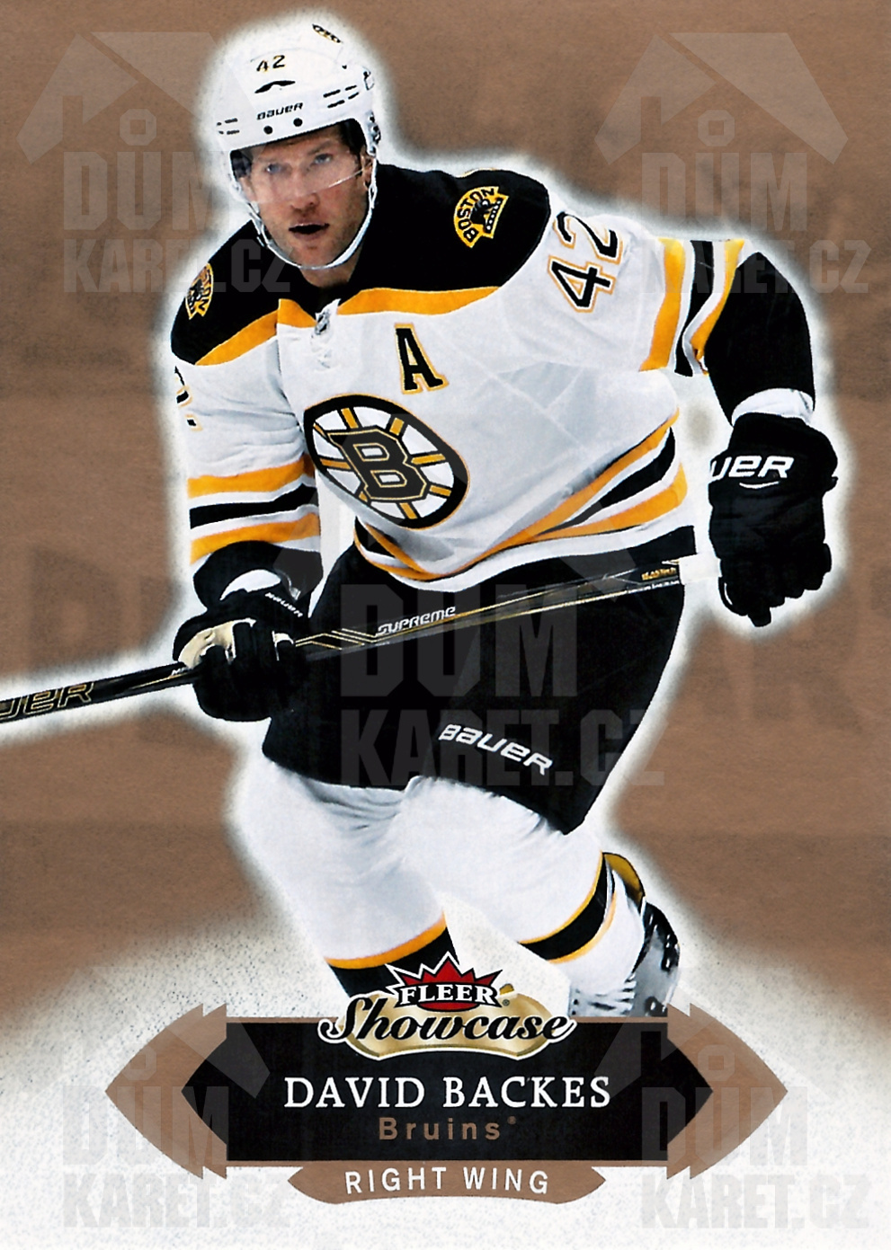 David Backes - 2016/17 Fleer Showcase Hockey - #47