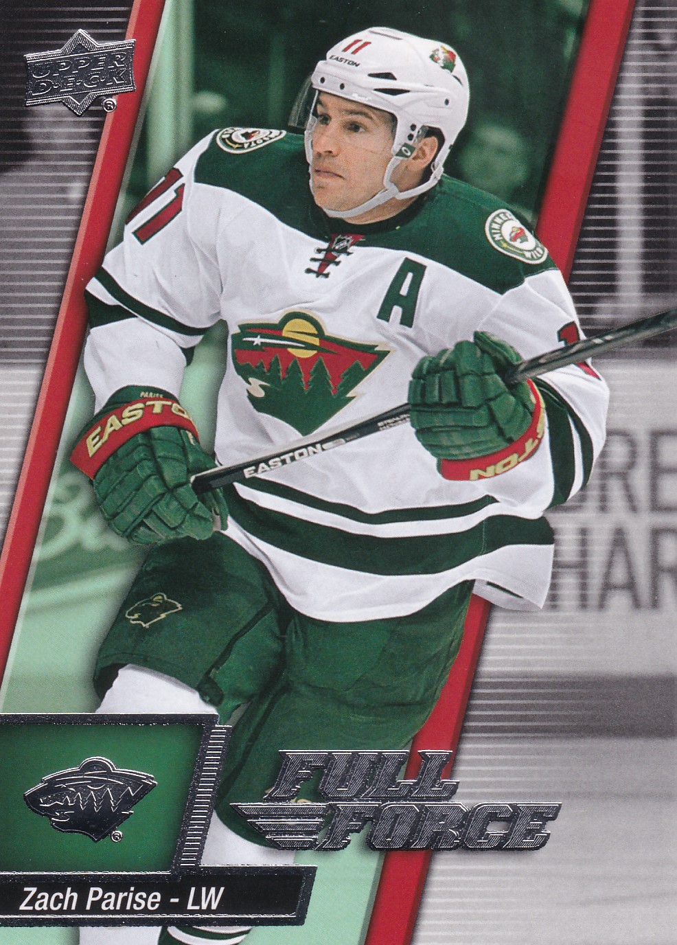 Zach Parise - 2015/16 UD Full Force Hockey - #96