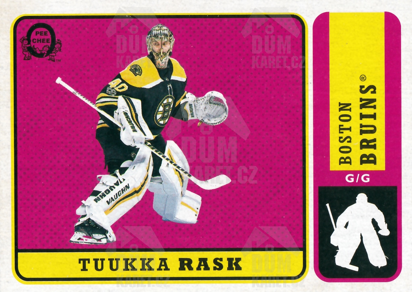 Tuukka Rask - 2018/19 O-Pee-Chee Hockey - Retro - #35