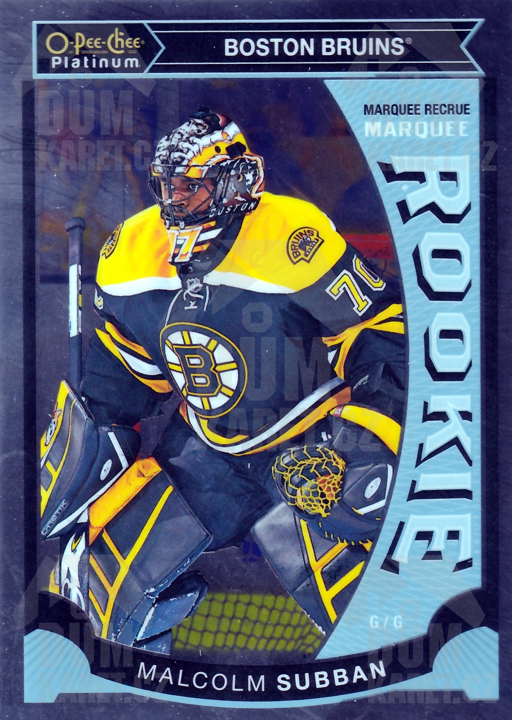 Malcolm Subban - 2015/16 OPC Platinum Hockey - Marquee Rookie - #M5