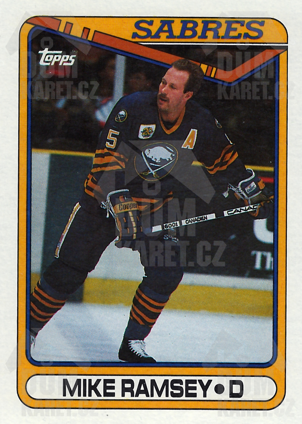 Mike Ramsey - 1990/91 Topps Hockey - #102