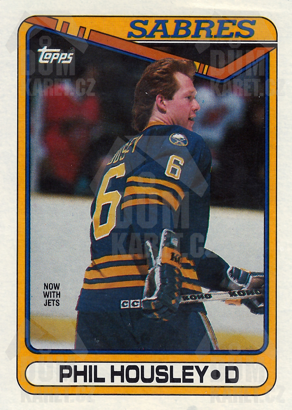 Phil Housley - 1990/91 Topps Hockey - #89