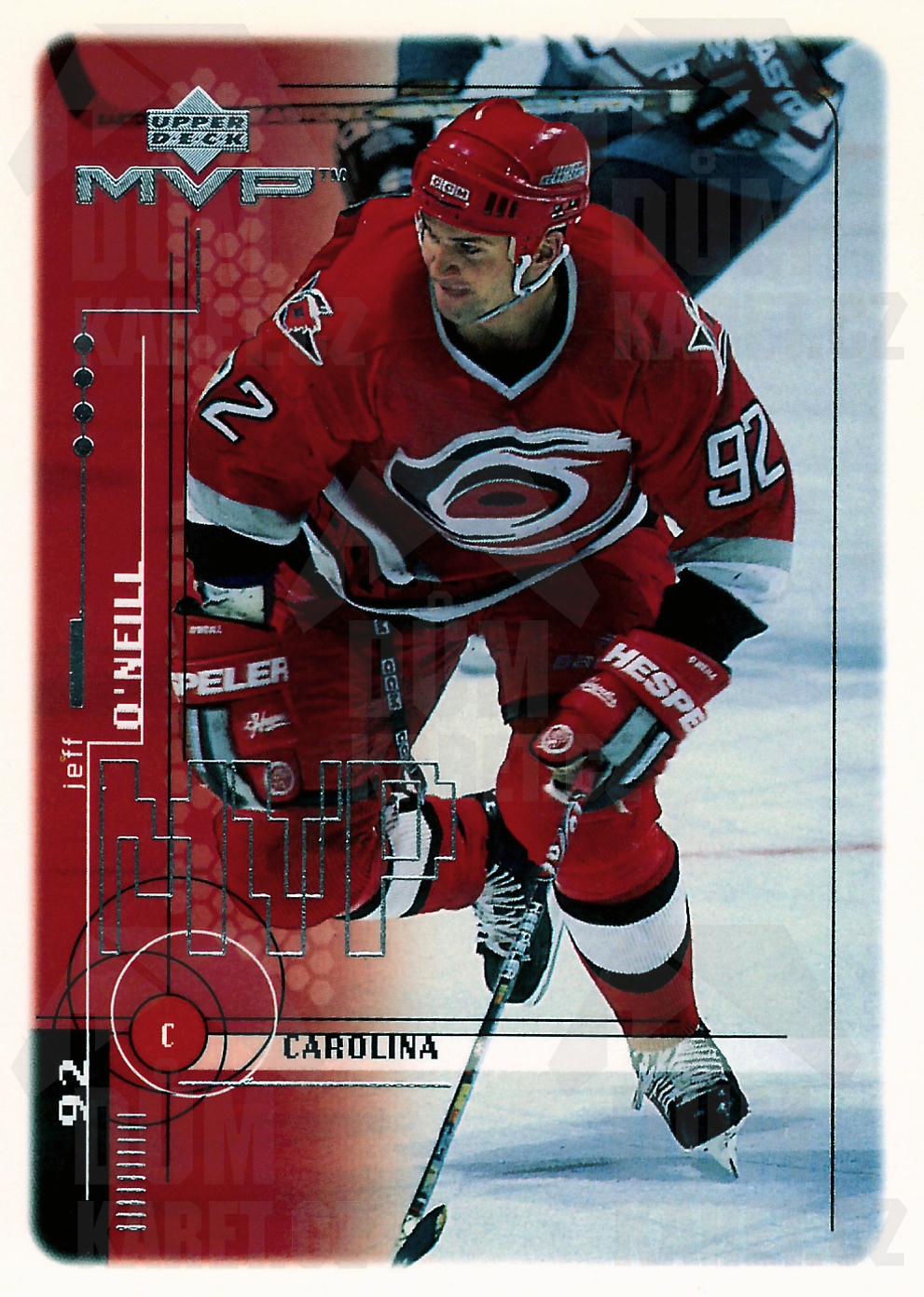 Jeff O'Neill - 1998/99 MVP Hockey - #40