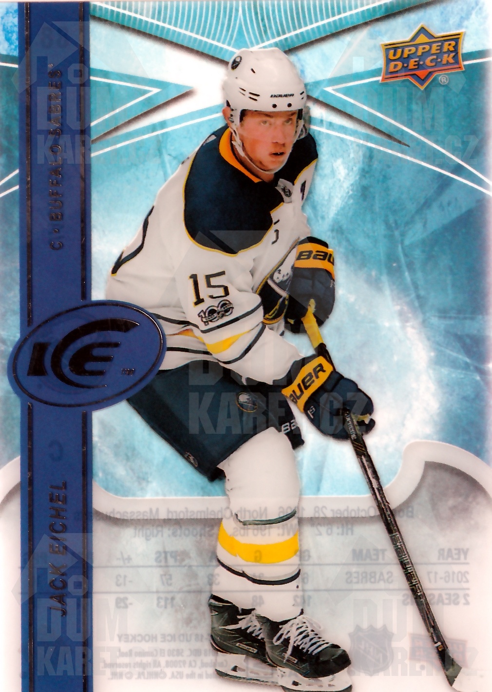 Jack Eichel - 2017/18 UD Ice Hockey - #88
