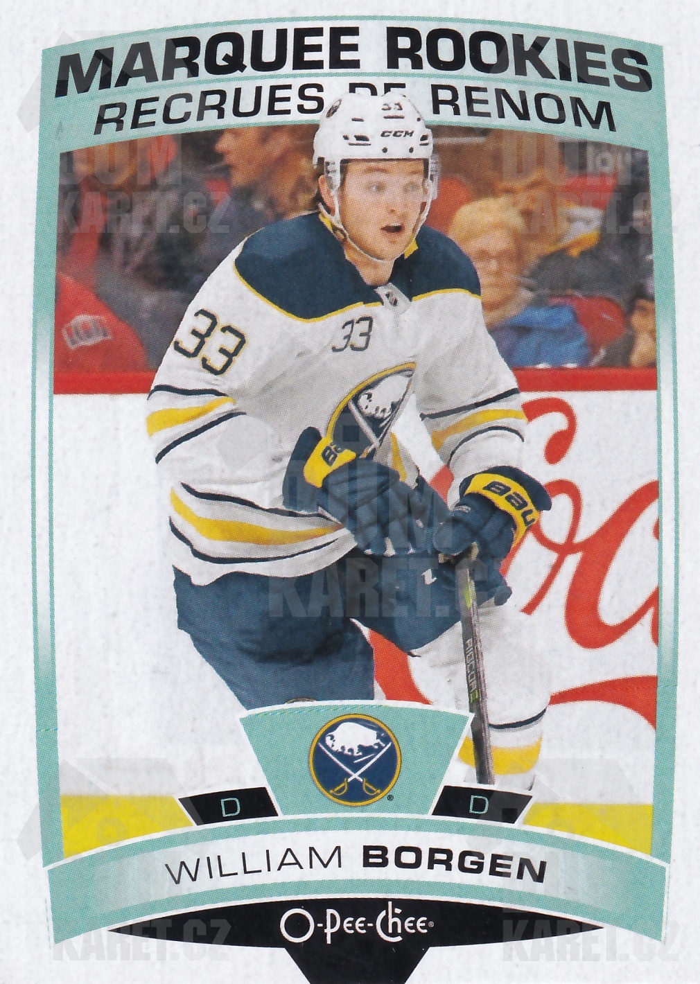 William Borgen - 2019/20 O-Pee-Chee Hockey - Marquee Rookies - #526