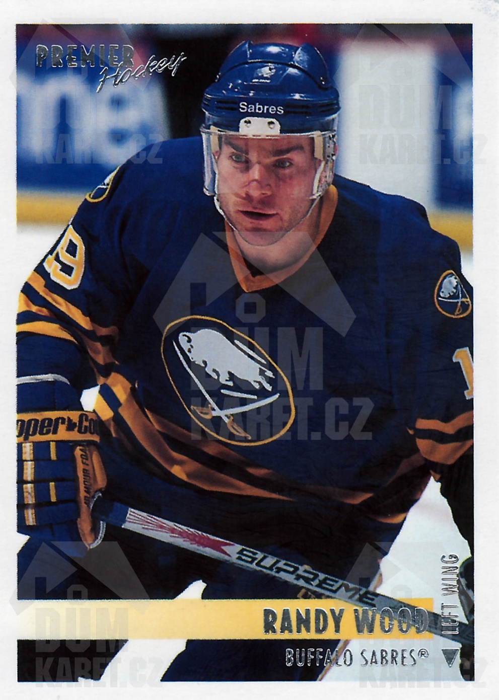 Randy Wood - 1994/95 Topps Premier Series I. Hockey - #61