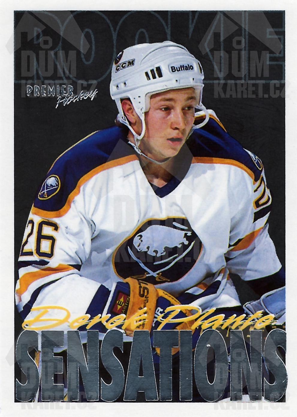 Derek Plante - 1994/95 Topps Premier Series I. Hockey - Rookie Sensations - #194