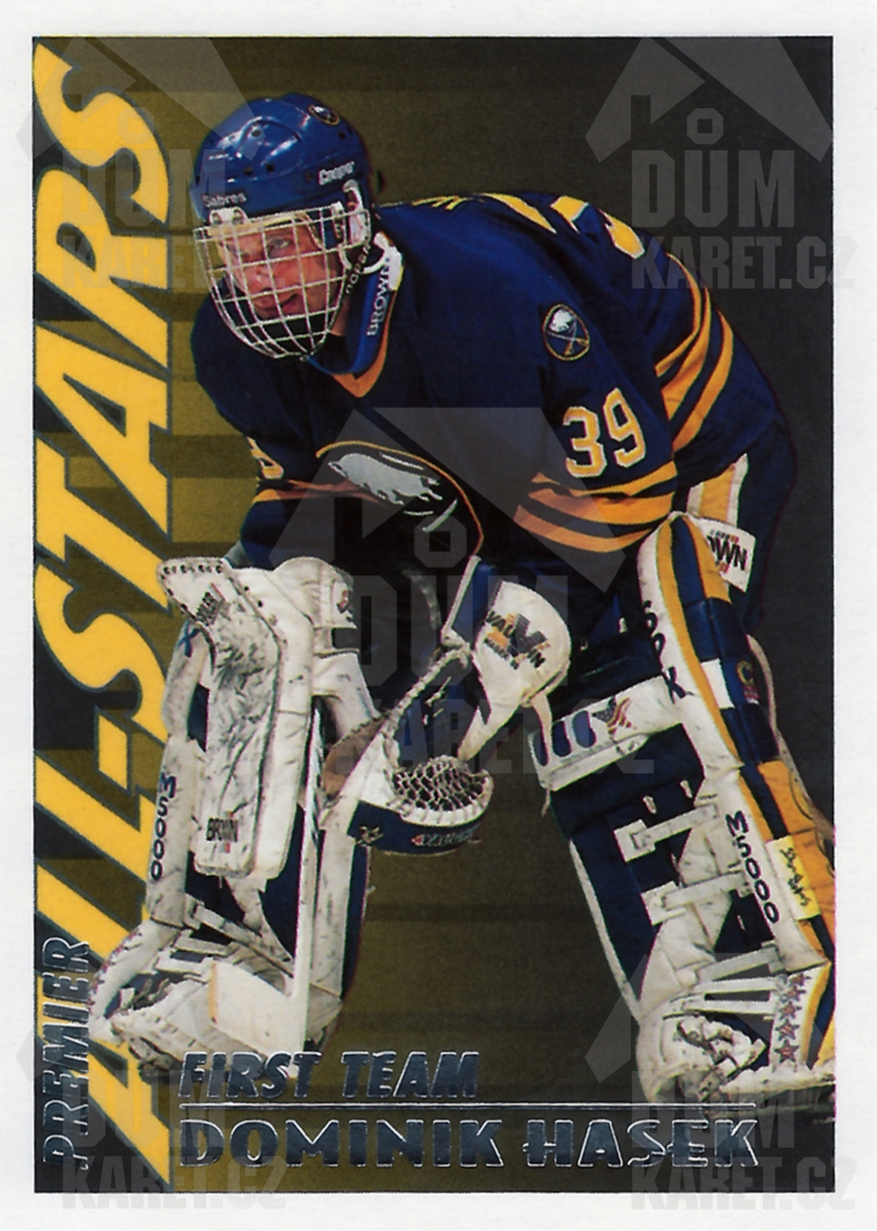 Dominik Hašek - 1994/95 Topps Premier Series I. Hockey - All Stars - #35