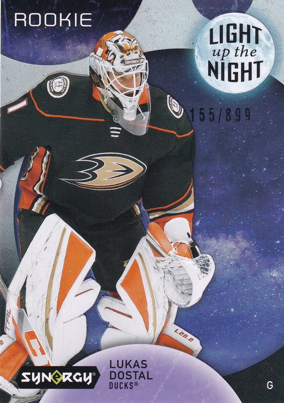 Lukáš Dostál - 2022/23 UD Synergy Hockey - Light Up the Night /899 RC #LNR-DO