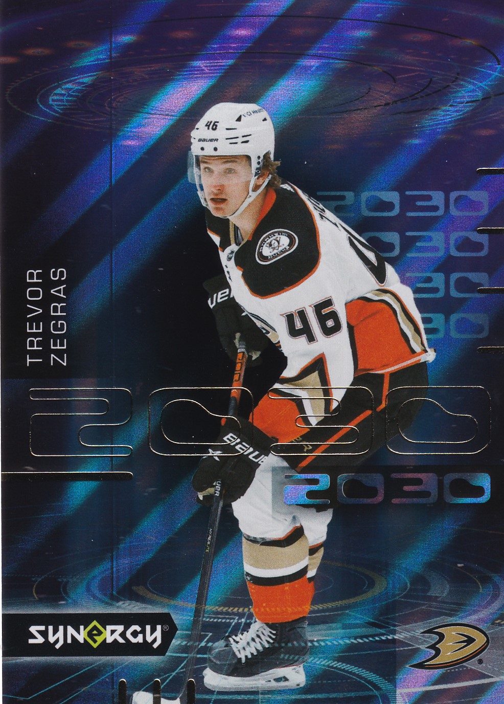 Trevor Zegras - 2022/23 UD Synergy Hockey - 2030 #5 of 18