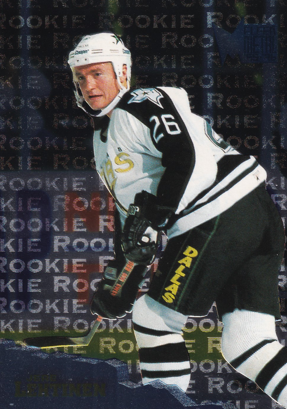 Jere Lehtinen - 1995/96 Fleer Metal - RC - #183