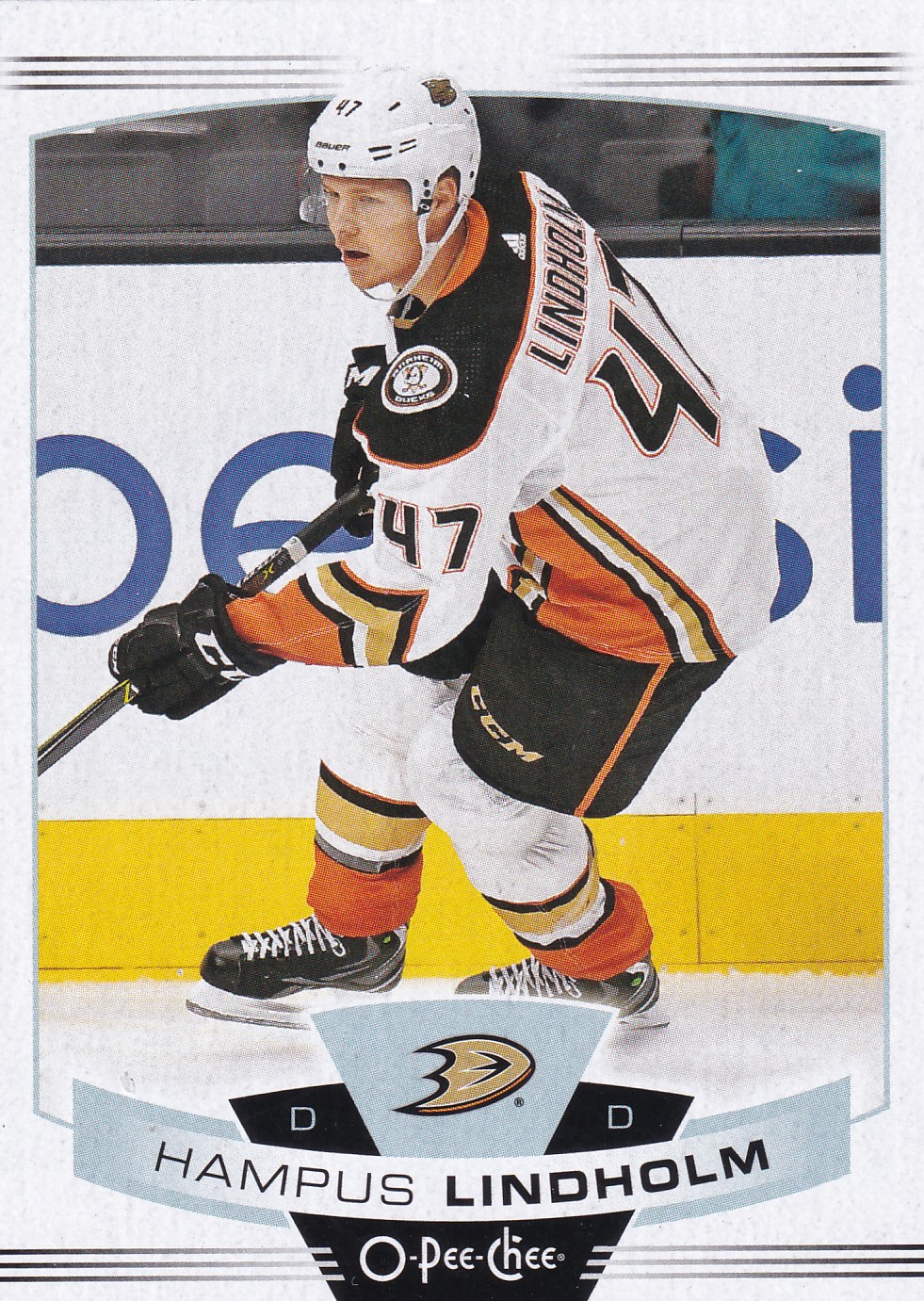 Hampus Lindholm - 2019/20 O-Pee-Chee Hockey - #38