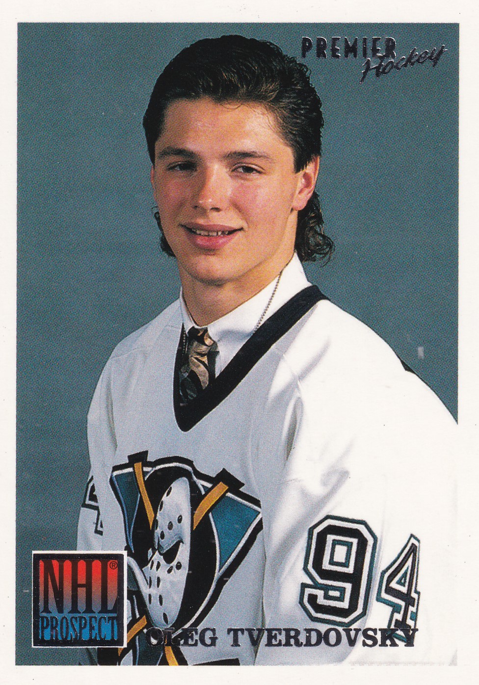 Oleg Tverdovsky - 1994/95 Topps Premier Series II. - NHL Prospect - #464