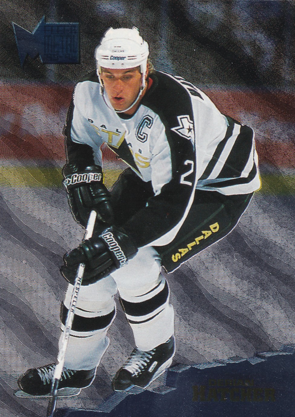 Derian Hatcher - 1995/96 Fleer Metal - #40