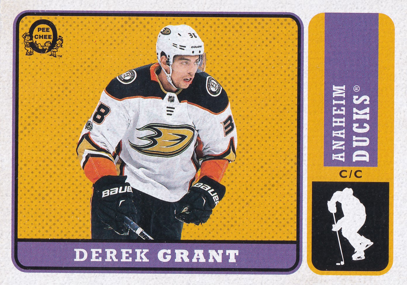 Derek Grant - 2018/19 O-Pee-Chee Hockey - Retro - #434