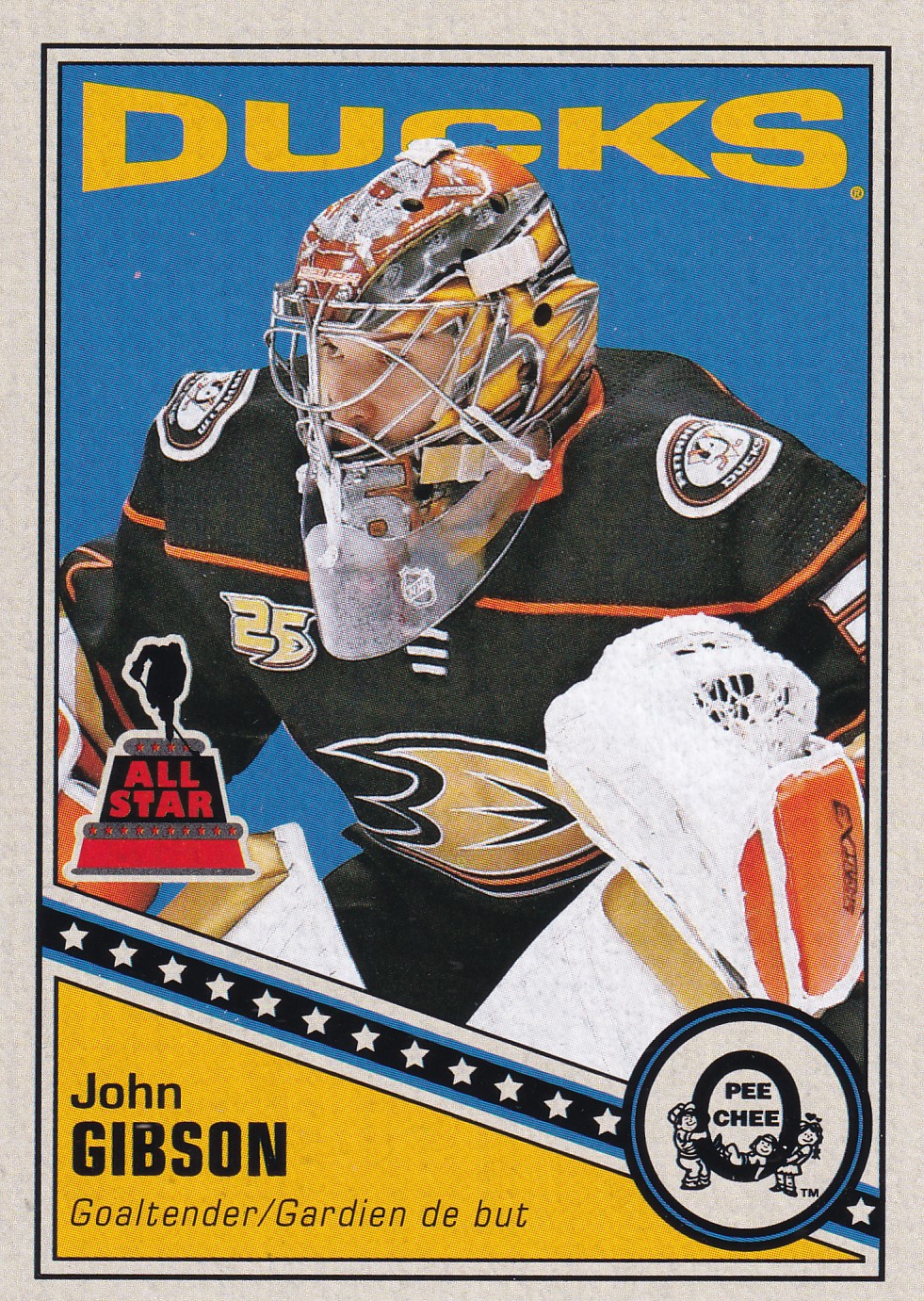 John Gibson - 2019/20 O-Pee-Chee Hockey - Retro - #418