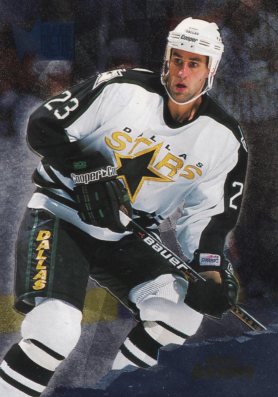 Greg Adams - 1995/96 Fleer Metal - #37
