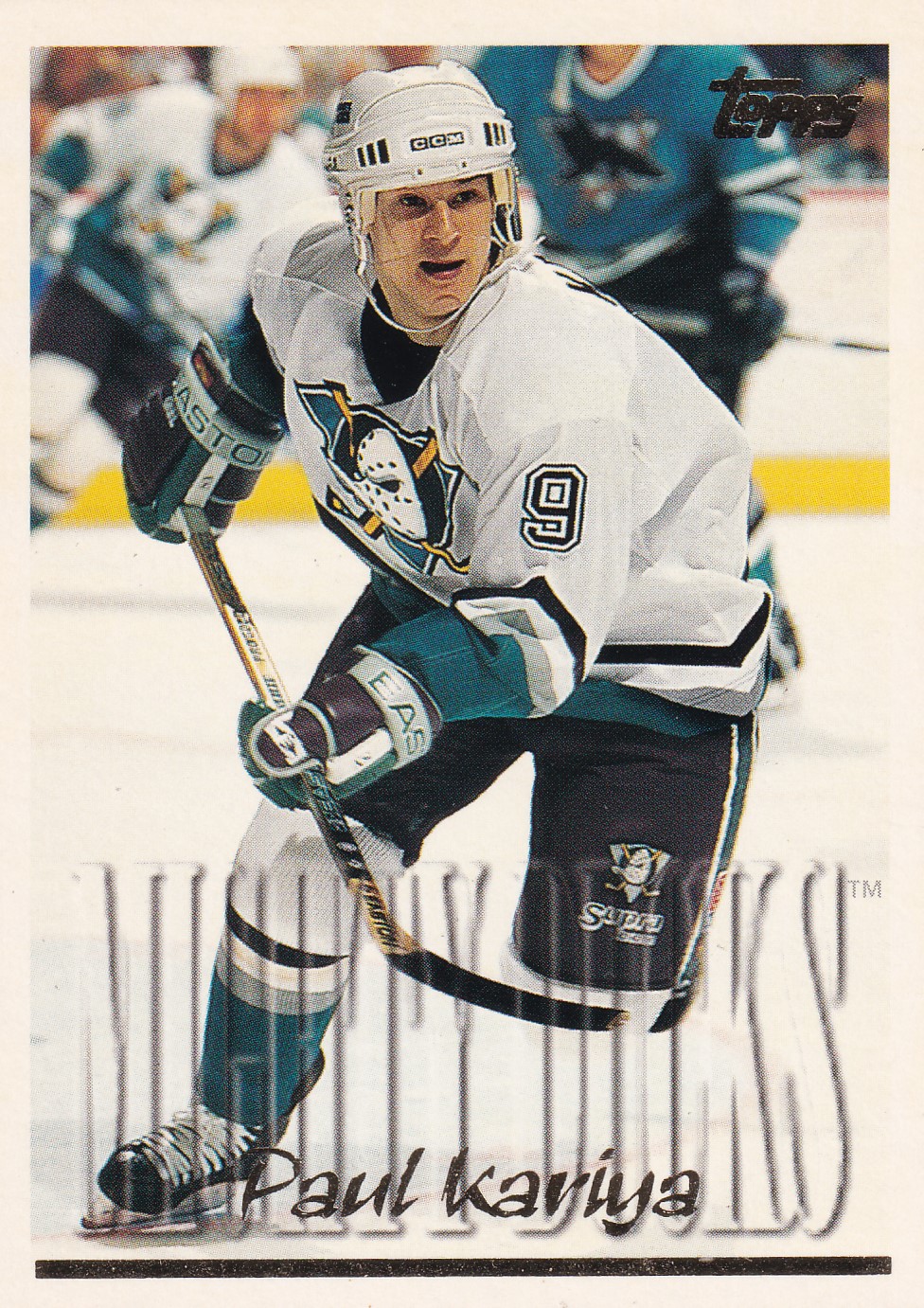 Paul Kariya - 1995/96 Topps - #217