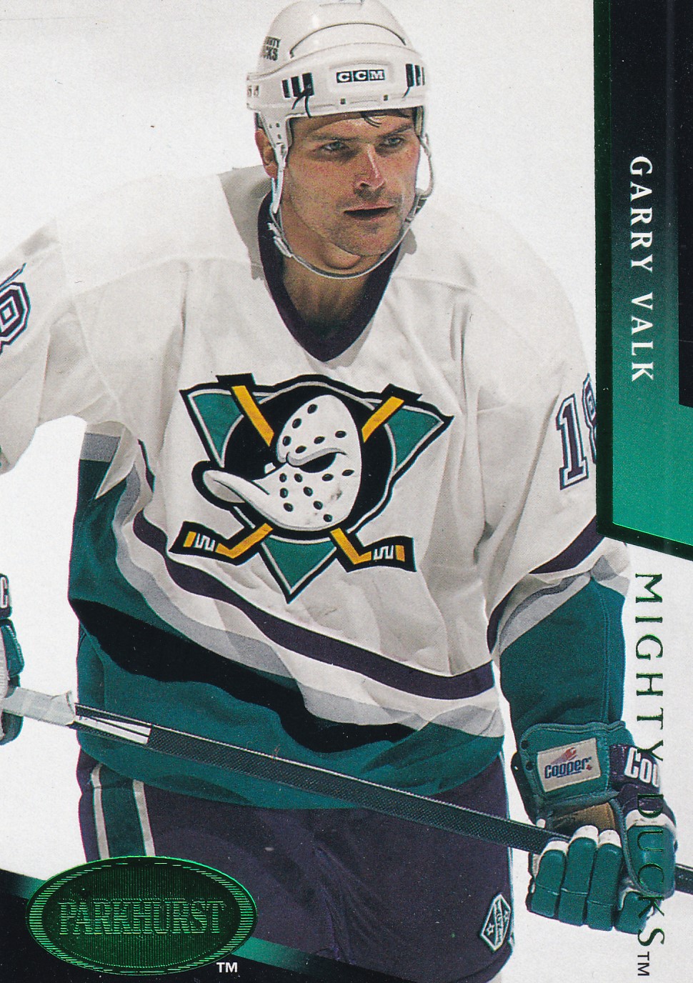 Garry Valk - 1993/94 Parkhurst - Emerald - #4