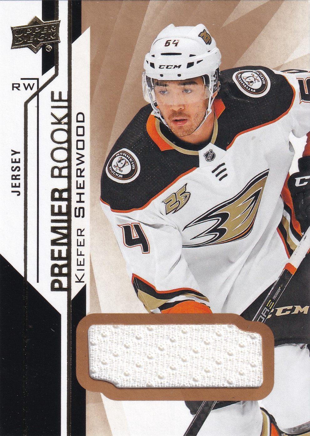 Kiefer Sherwood - 2018/19 Premier Hockey - Rookie Jersey - #78