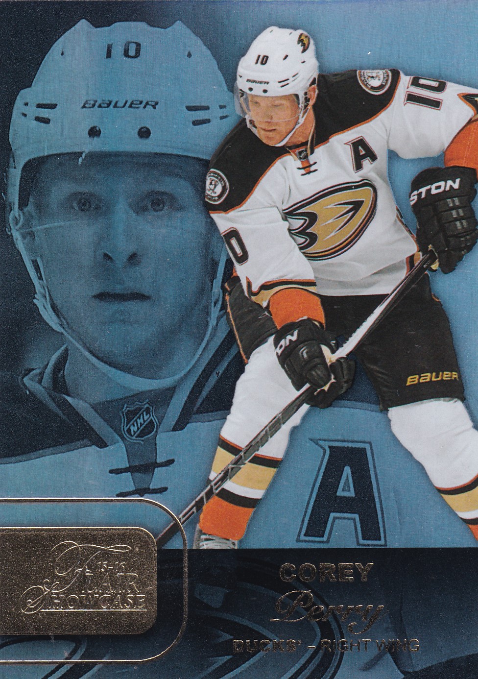 Corey Perry - 2015/16 Fleer Showcase Hockey - Flair Showcase - #SS-12
