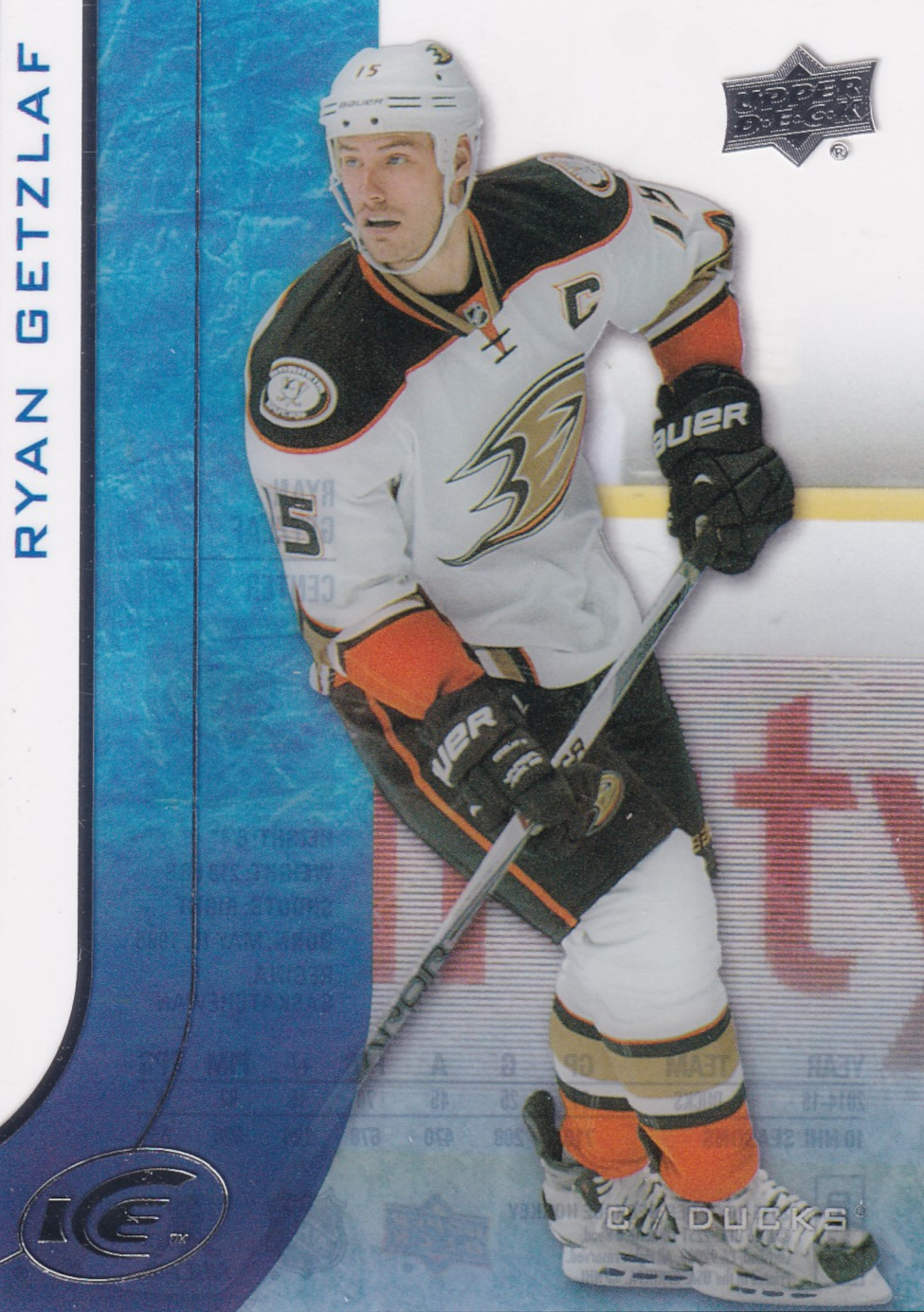 Ryan Getzlaf - 15/16 UD Ice Hockey #22
