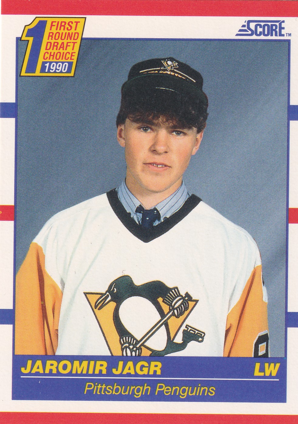 Jaromír Jágr - 1990/91 Score - Rookie - #428