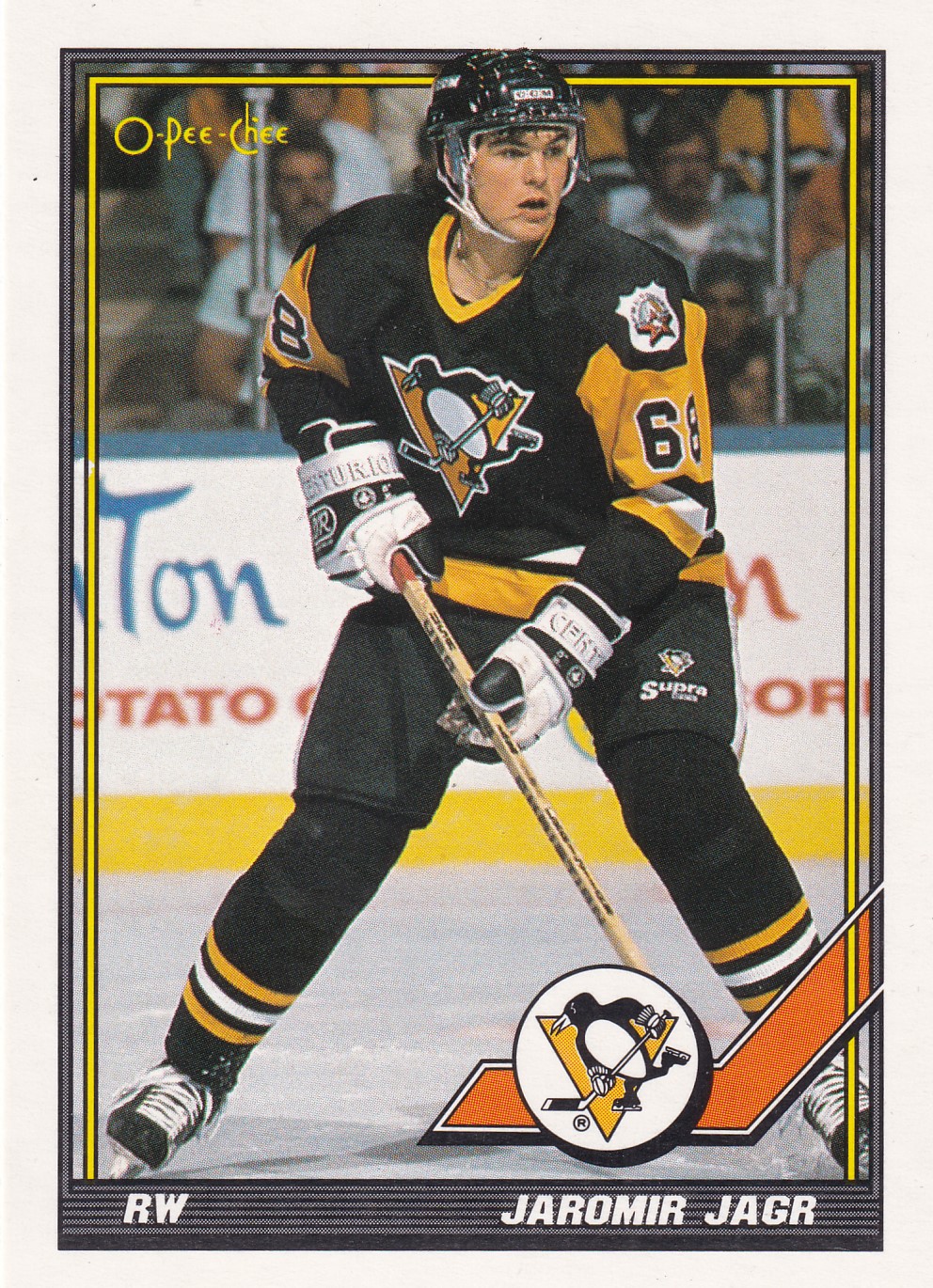 Jaromír Jágr - 1991/92 O-Pee-Chee Hockey - #40