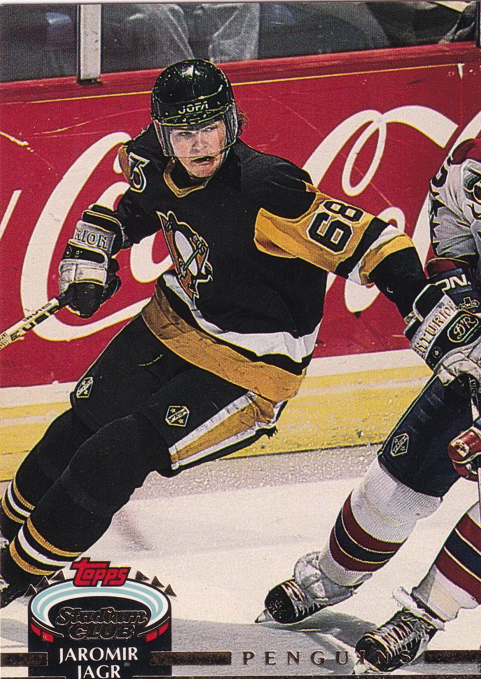 Jaromír Jágr - 1991/92 Topps Stadium Club - #498