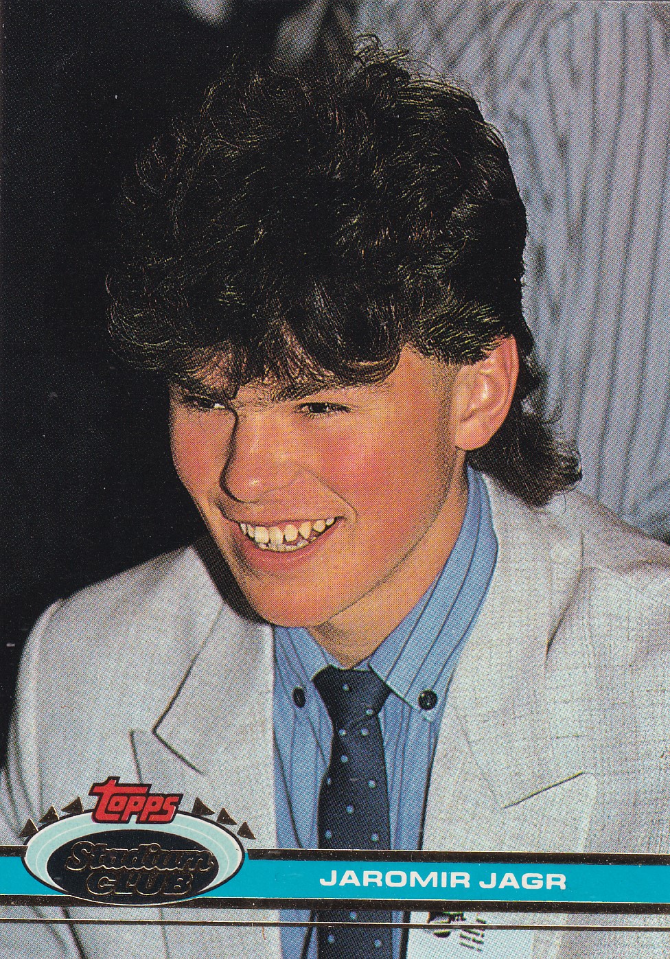 Jaromír Jágr - 1991/92 Topps Stadium Club - #343