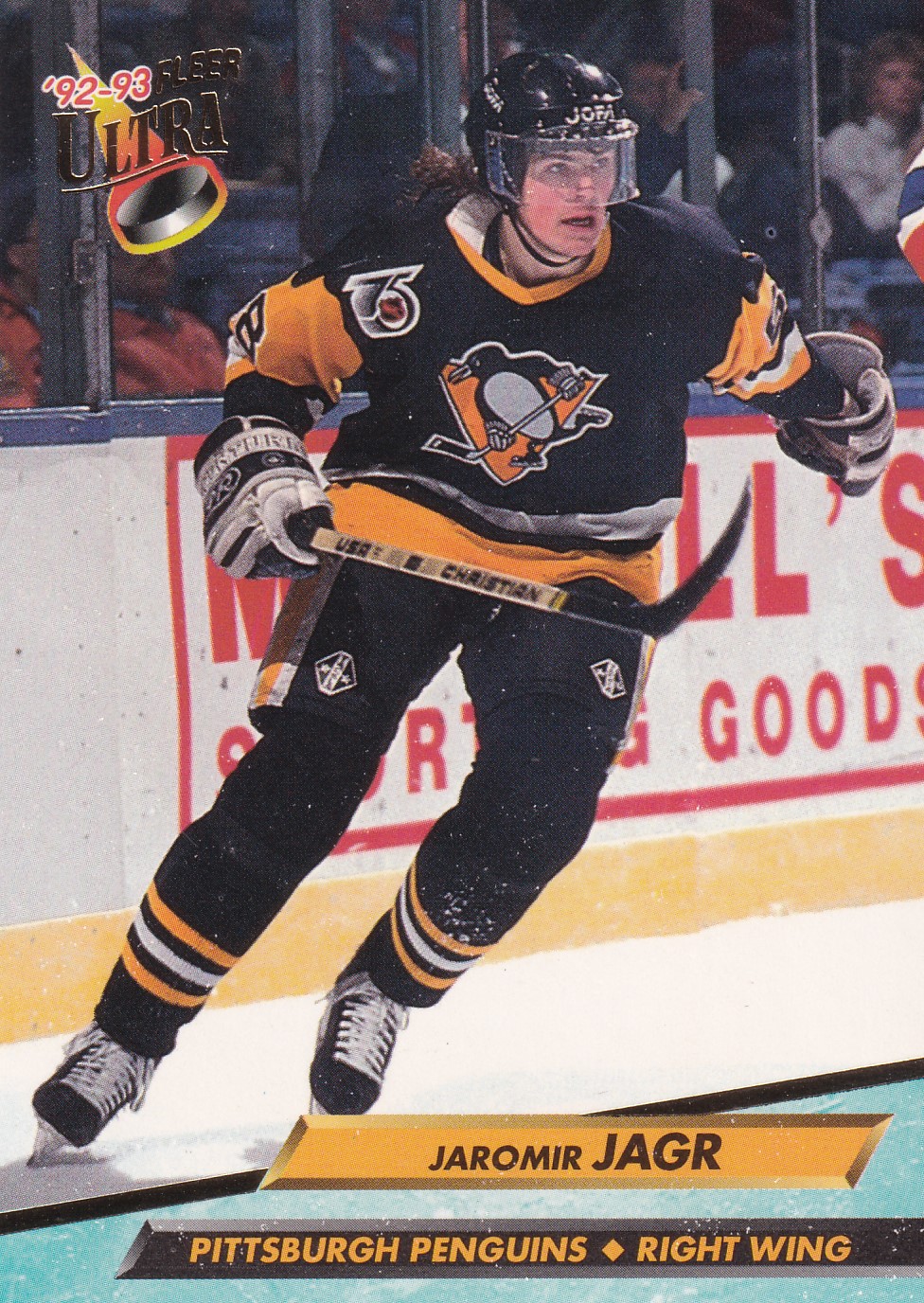 Jaromír Jágr - 1992/93 Fleer Ultra - #164