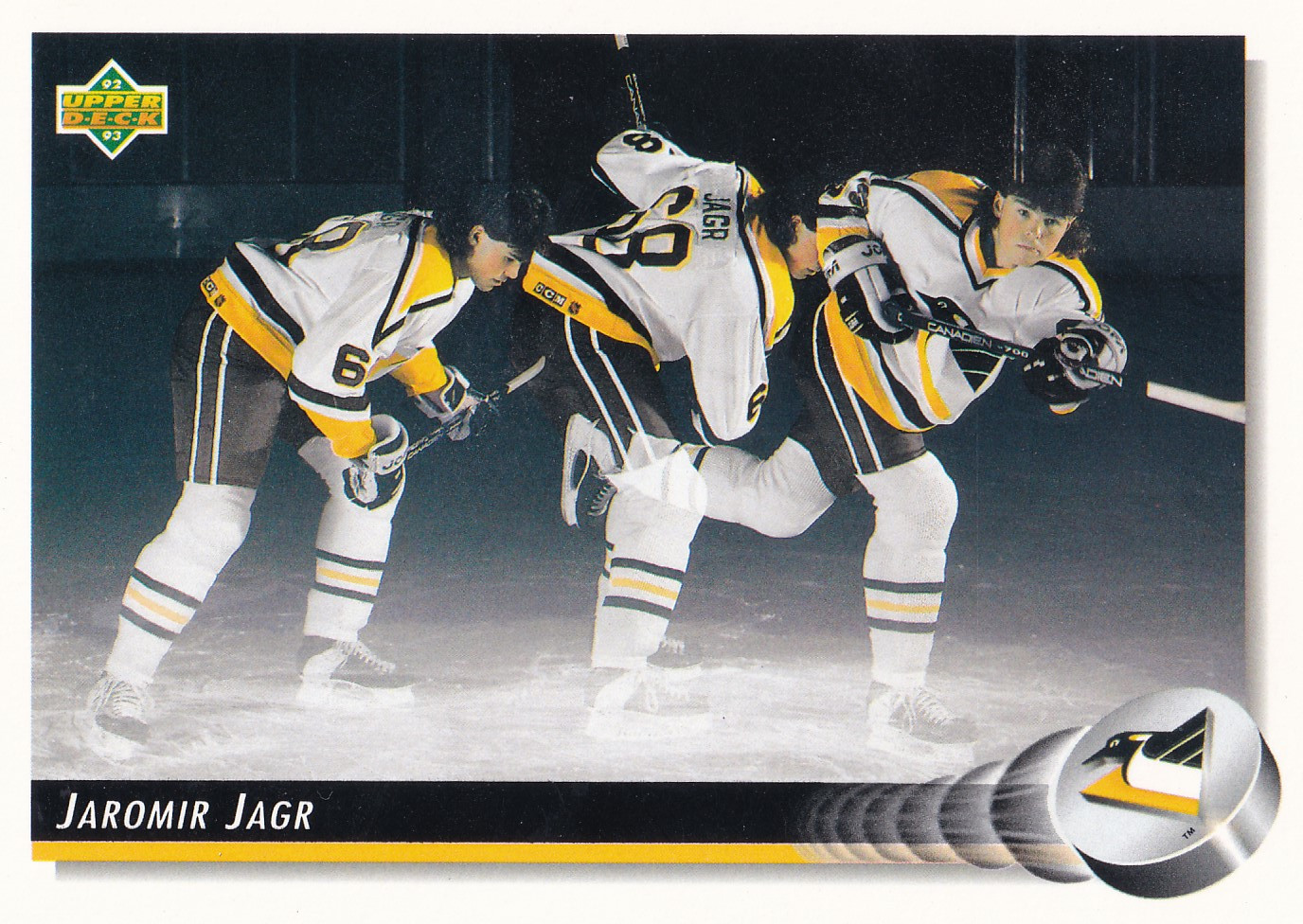 Jaromír Jágr - 1992/93 Upper Deck - #28