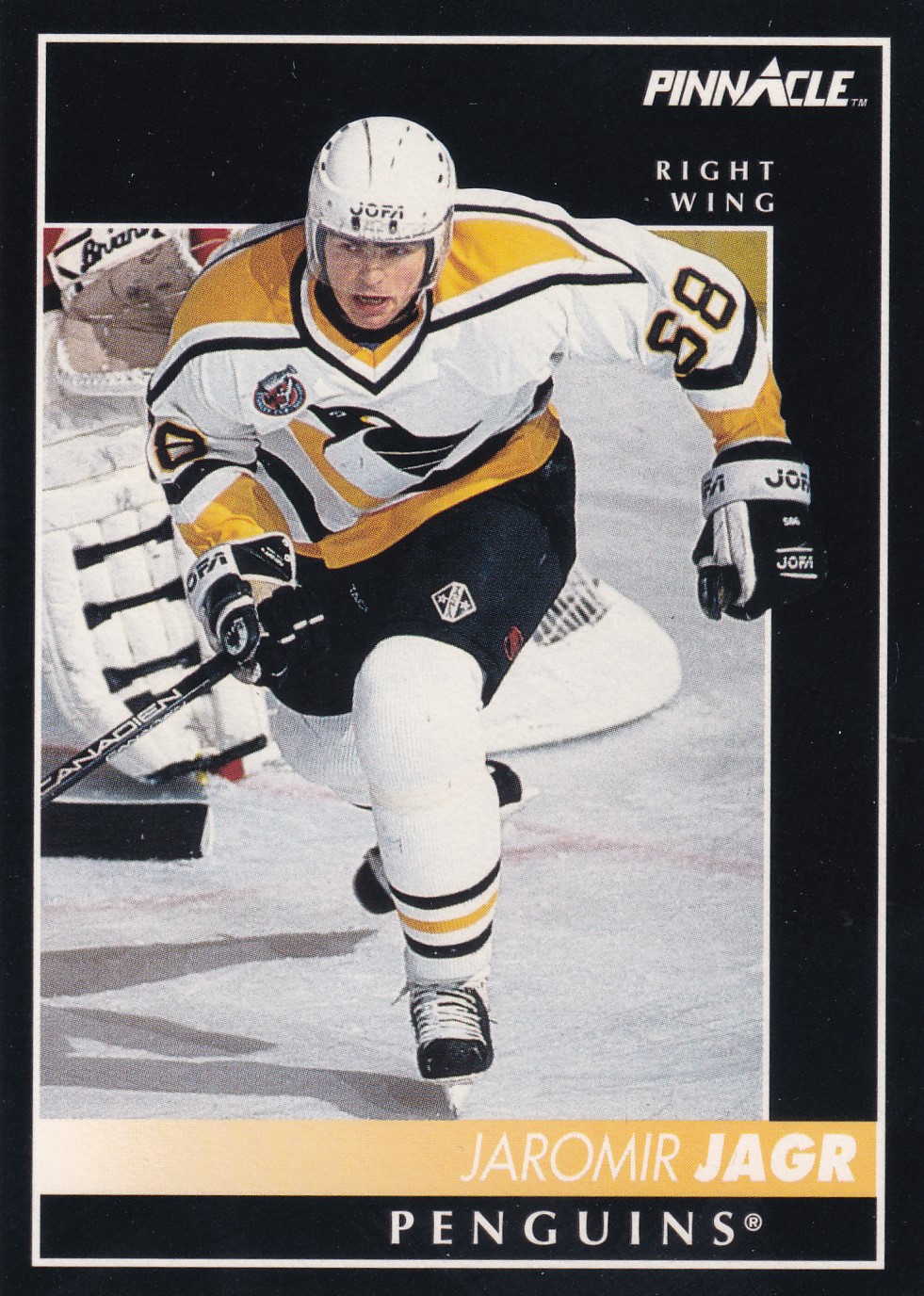 Jaromír Jágr - 1992/93 Pinnacle - #275