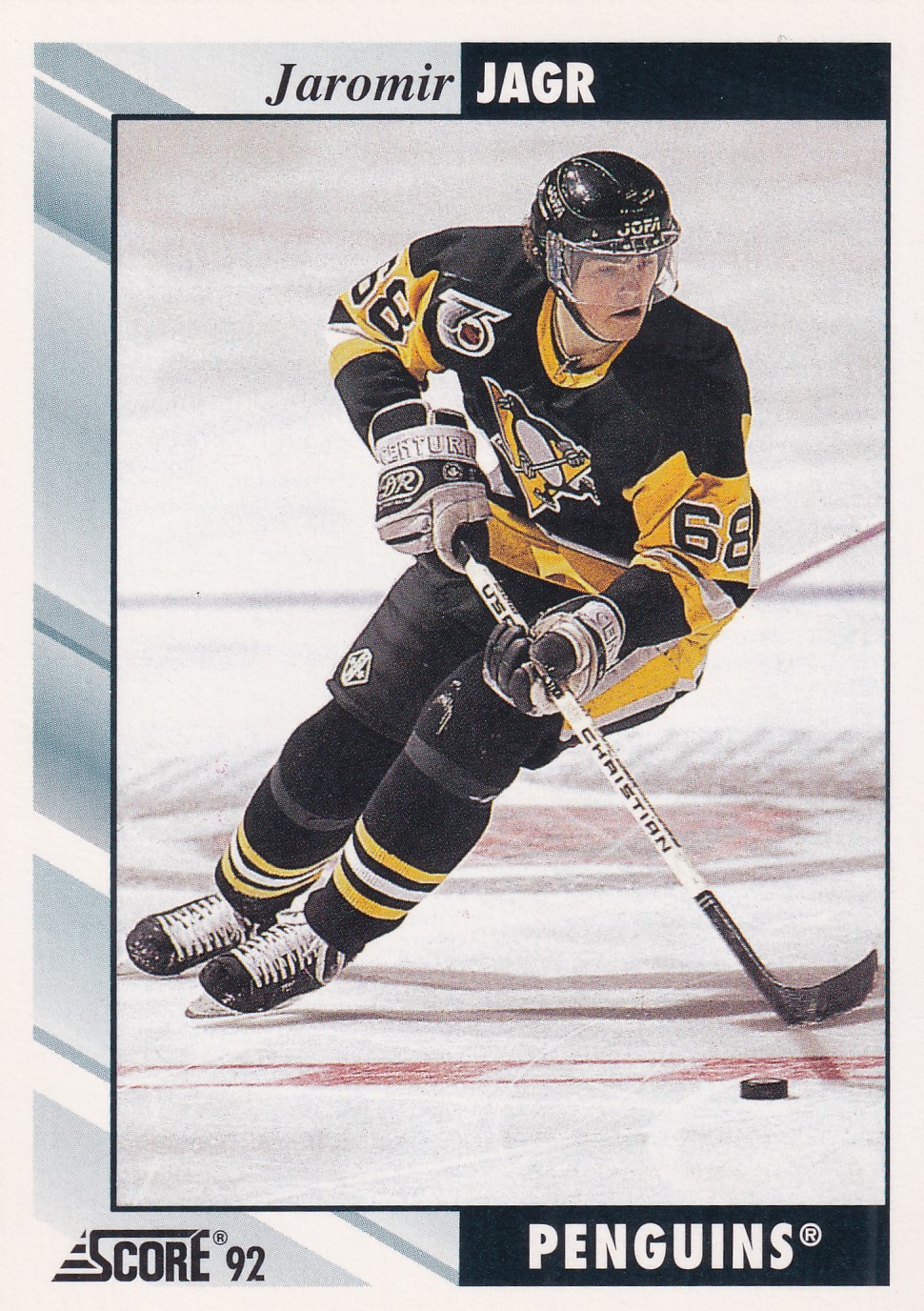 Jaromír Jágr - 1992/93 Score Hockey - #113