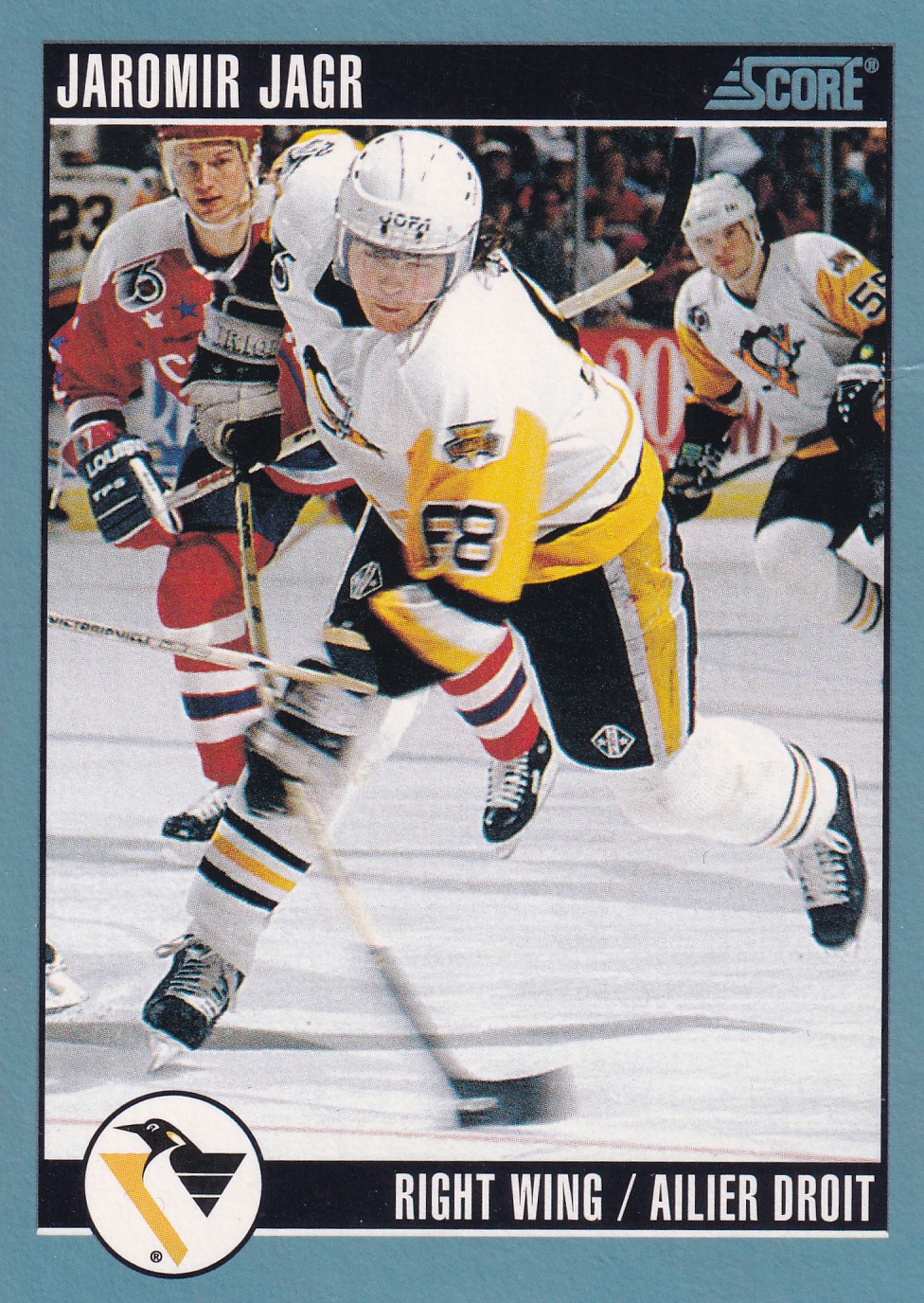 Jaromír Jágr - 1992/93 Score Hockey Canadian - #113