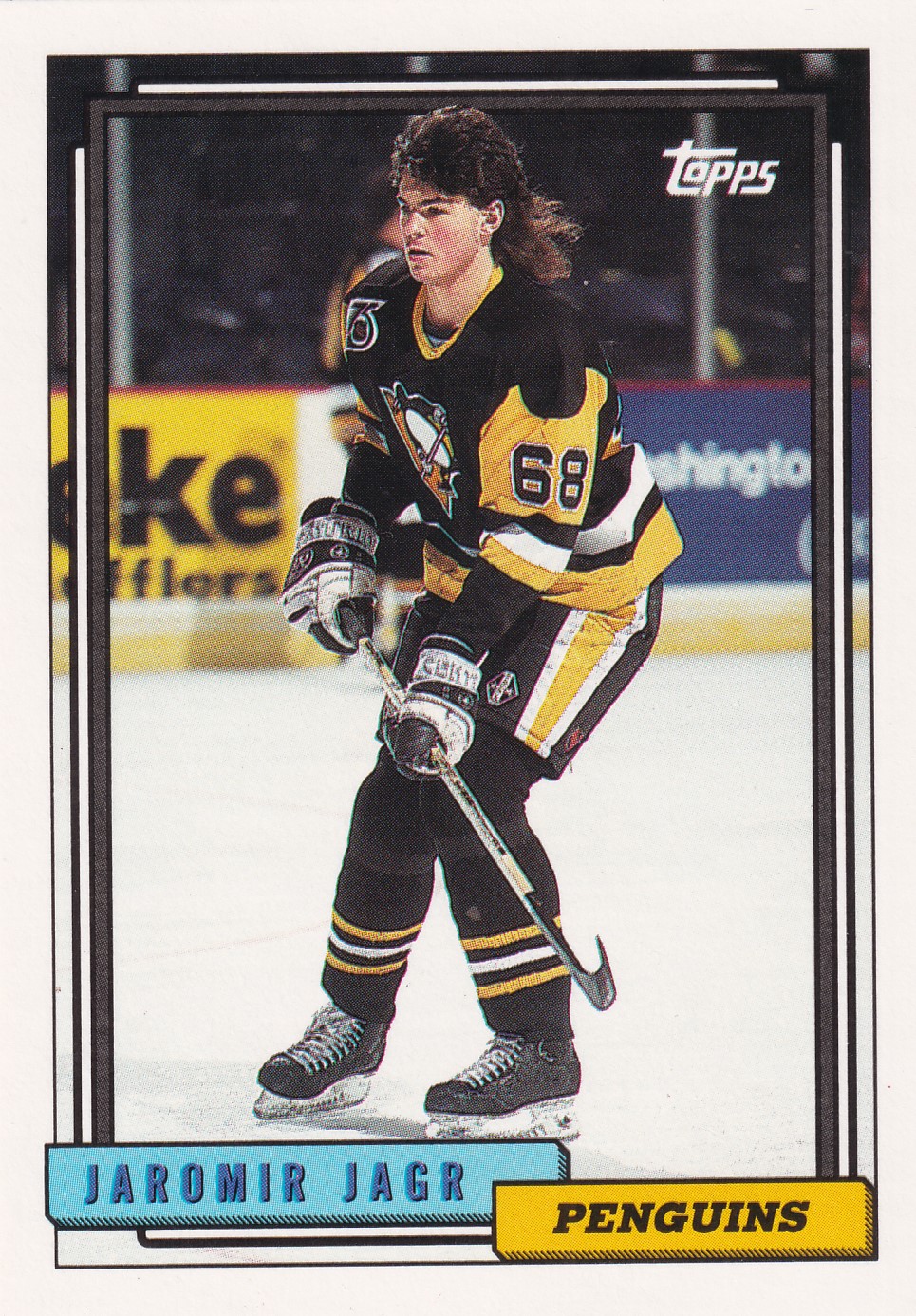 Jaromír Jágr - 1992/93 Topps Hockey - #24