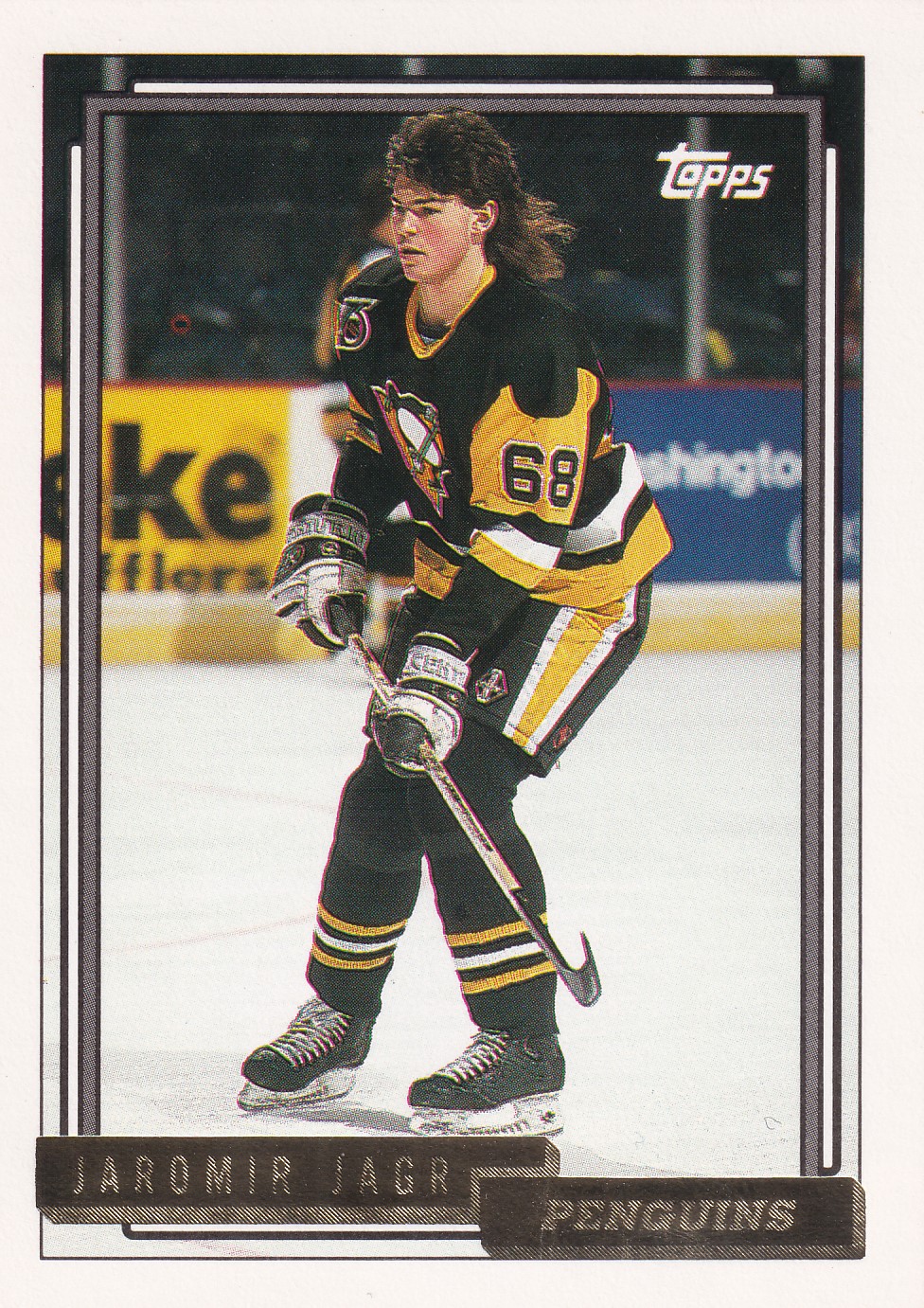 Jaromír Jágr - 1992/93 Topps Hockey - Gold - #24
