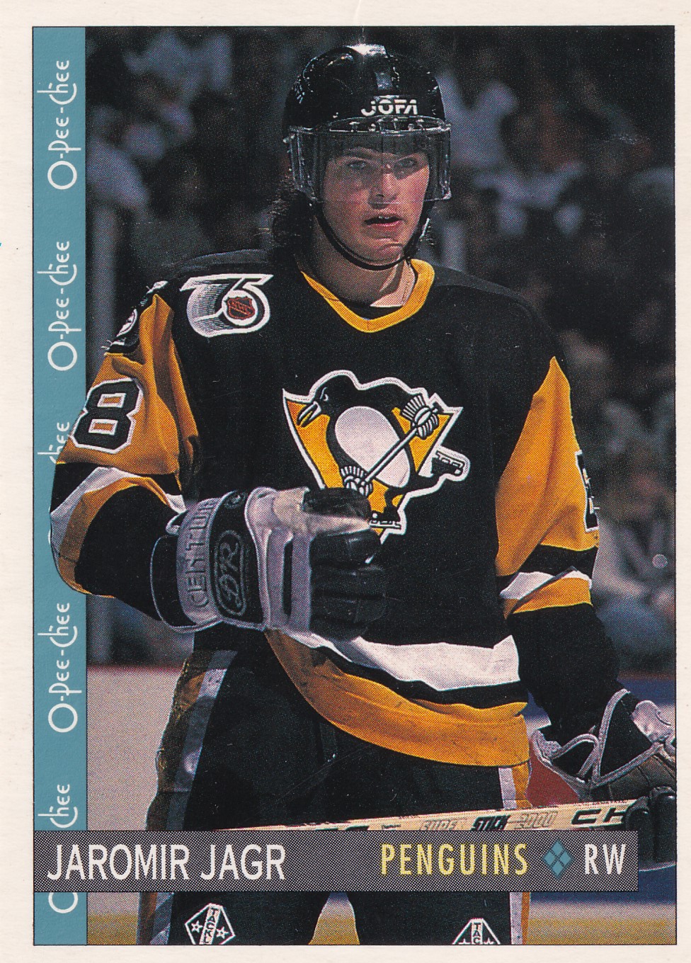 Jaromír Jágr - 1992/93 O-Pee-Chee Hockey - #102