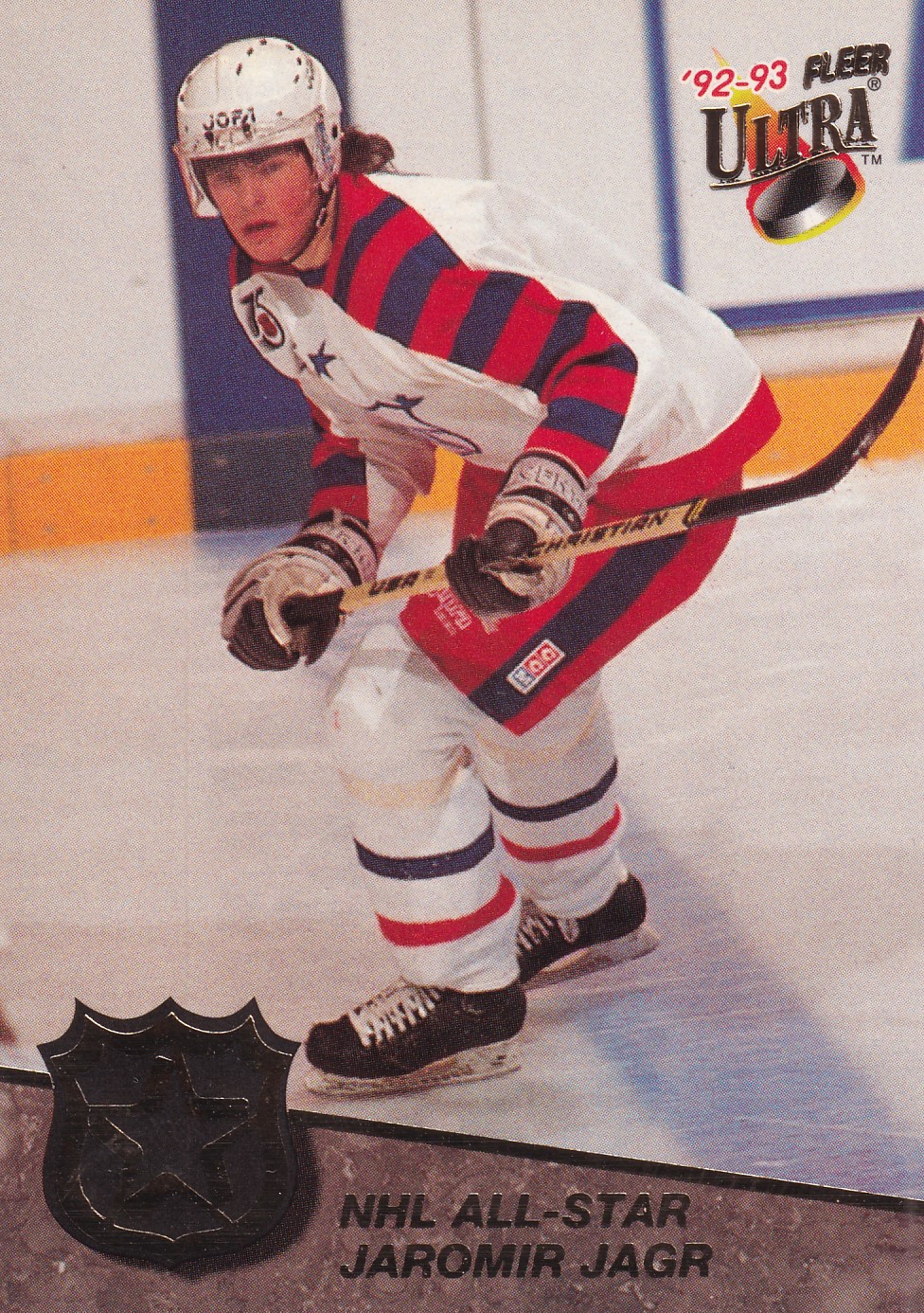 Jaromír Jágr - 1992/93 Fleer Ultra - NHL All Stars - #6 of 12