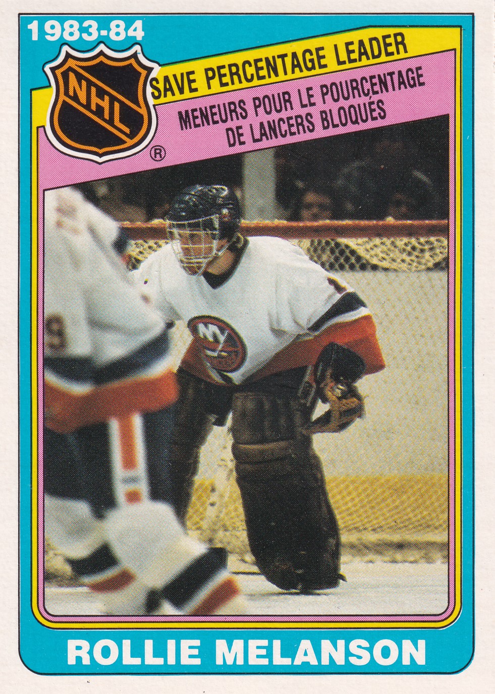 Rollie Melanson - 1983/84 O-Pee-Chee Hockey - #387