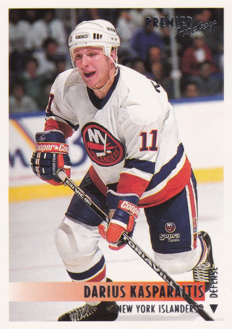 Darius Kasparaitis - 1994/95 Topps Premier Series I. Hockey - #211