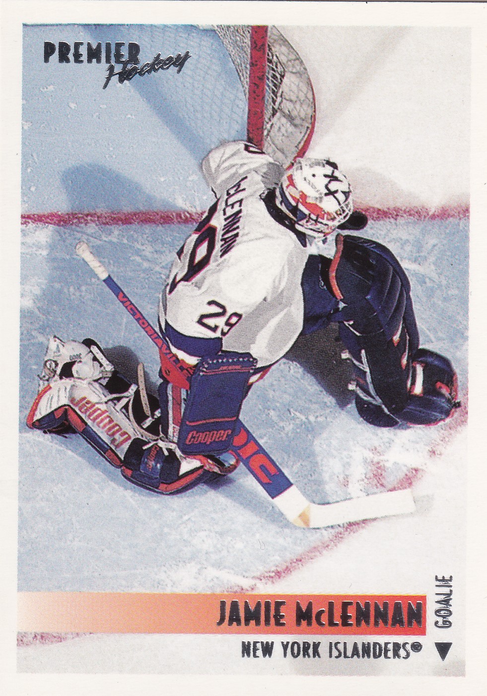 Jamie McLennan - 1994/95 Topps Premier Series I. Hockey - #143