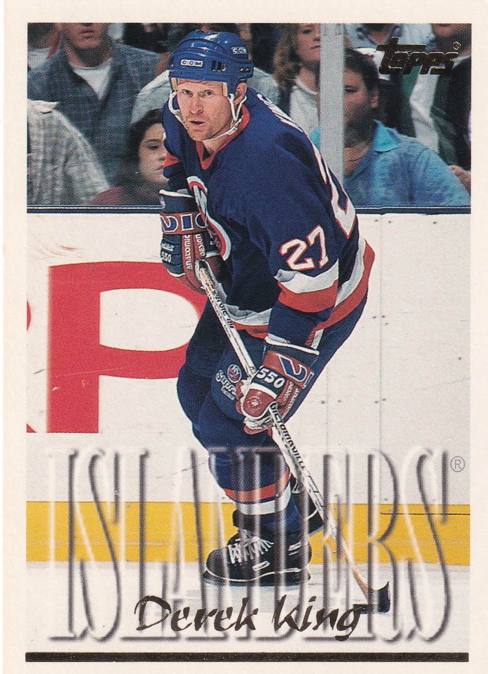 Derek King - 1995/96 Topps - #202